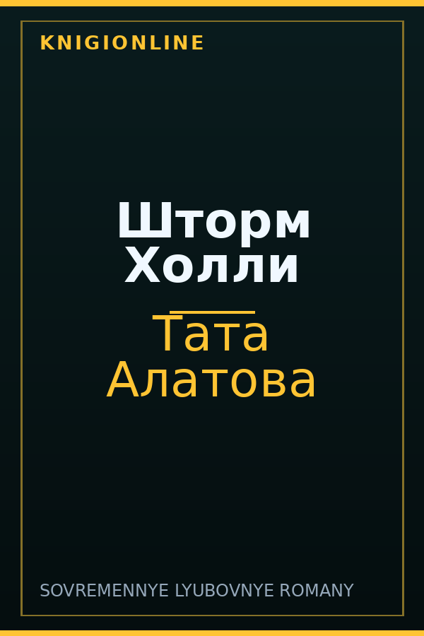 Обложка книги Шторм Холли
