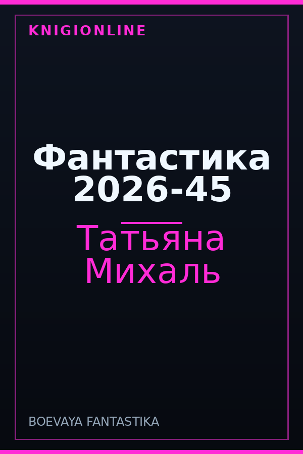 Обложка книги Фантастика 2026-45