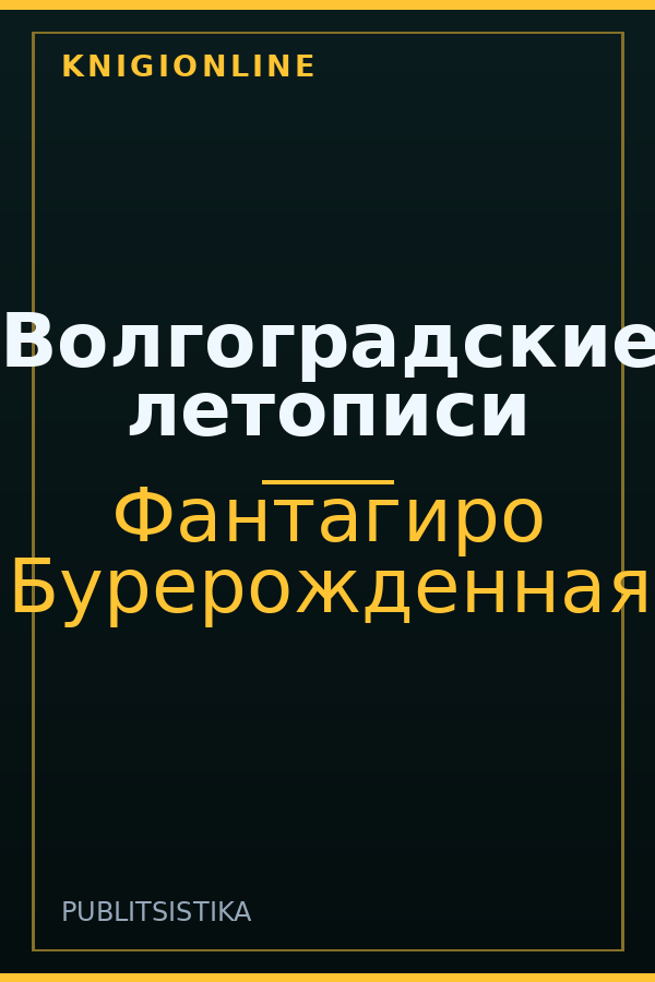Обложка книги Волгоградские летописи