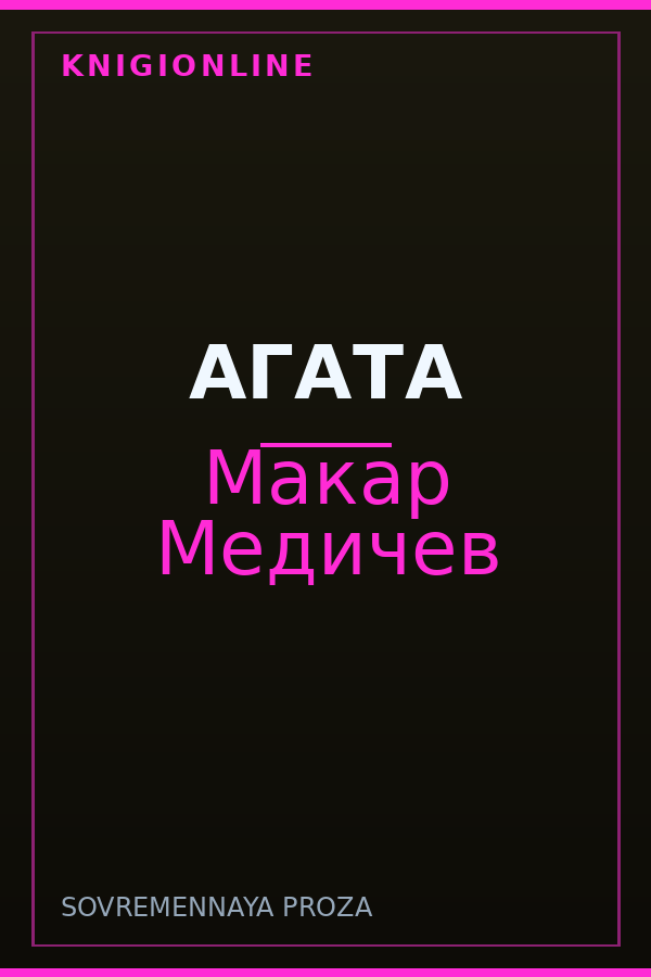 Обложка книги АГАТА