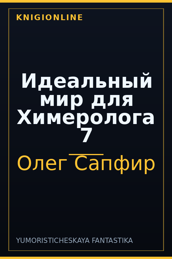 Обложка книги Идеальный мир для Химеролога 7