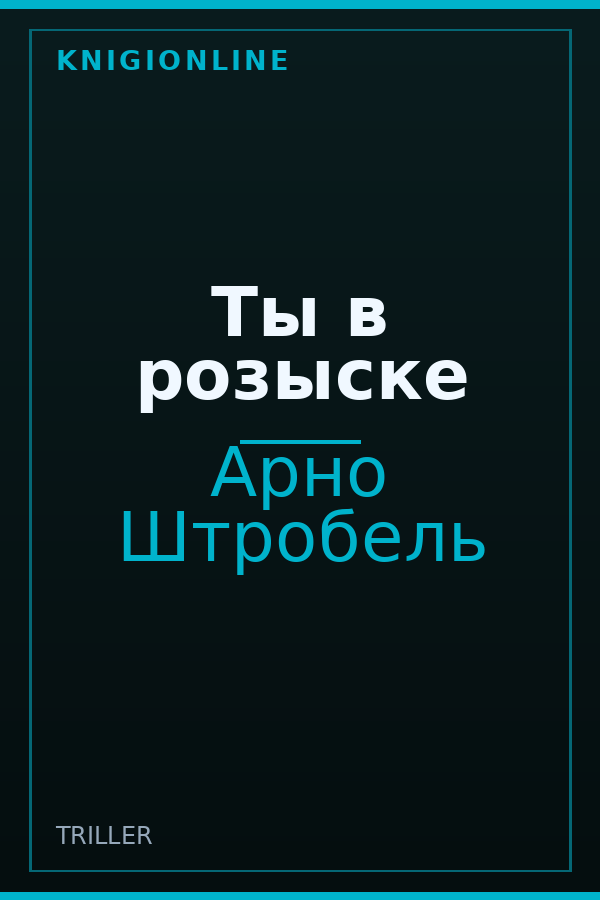 Обложка книги Ты в розыске