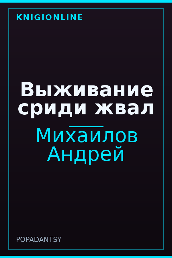 Обложка книги Выживание сриди жвал