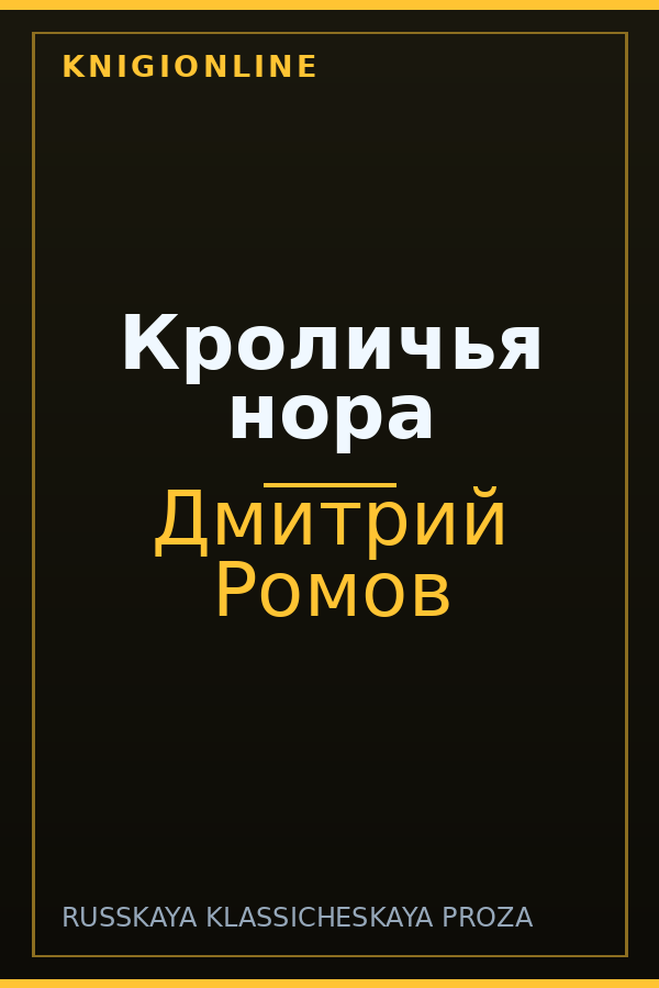 Обложка книги Кроличья нора