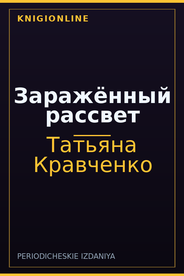 Обложка книги Заражённый рассвет