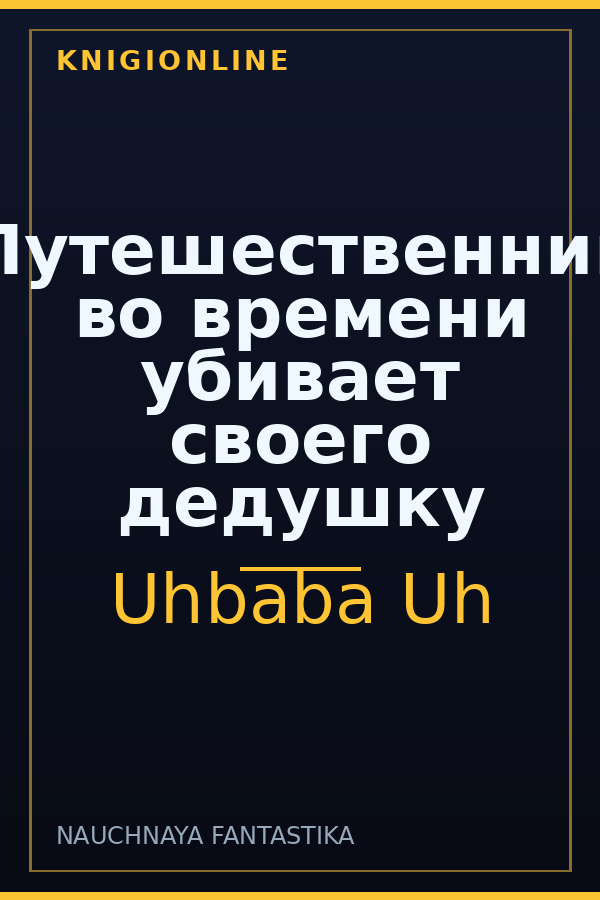 Обложка книги Путешественник во времени убивает своего дедушку