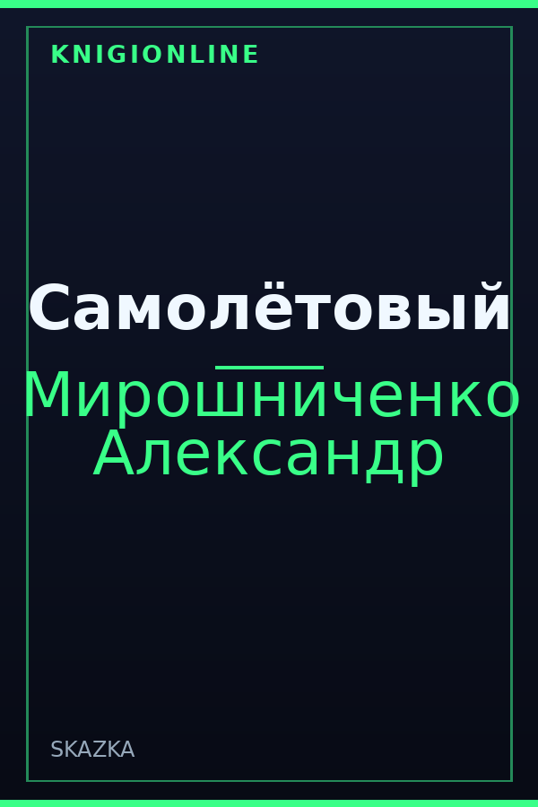 Обложка книги Самолётовый
