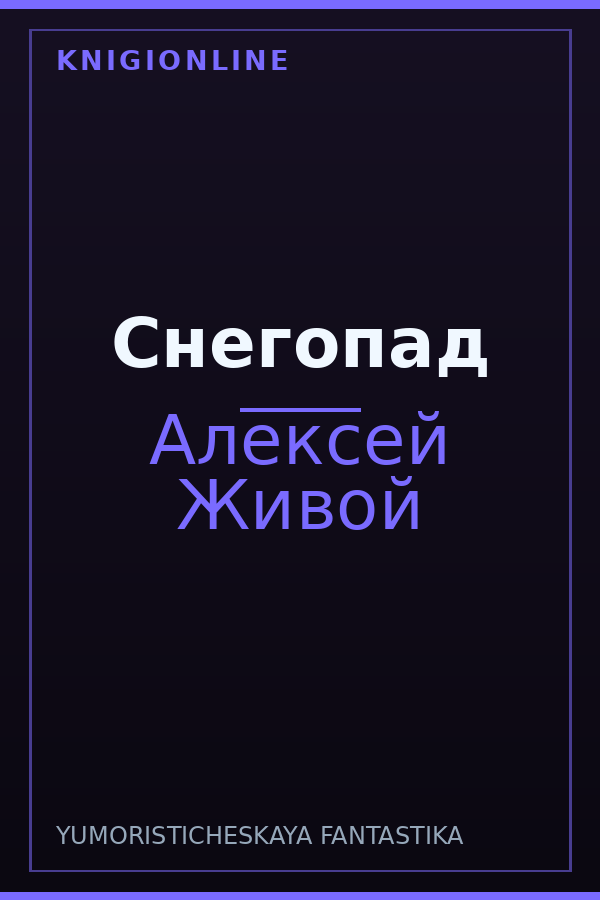 Обложка книги Снегопад
