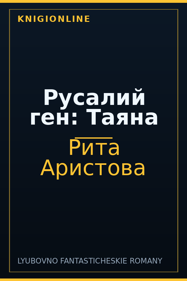 Обложка книги Русалий ген: Таяна