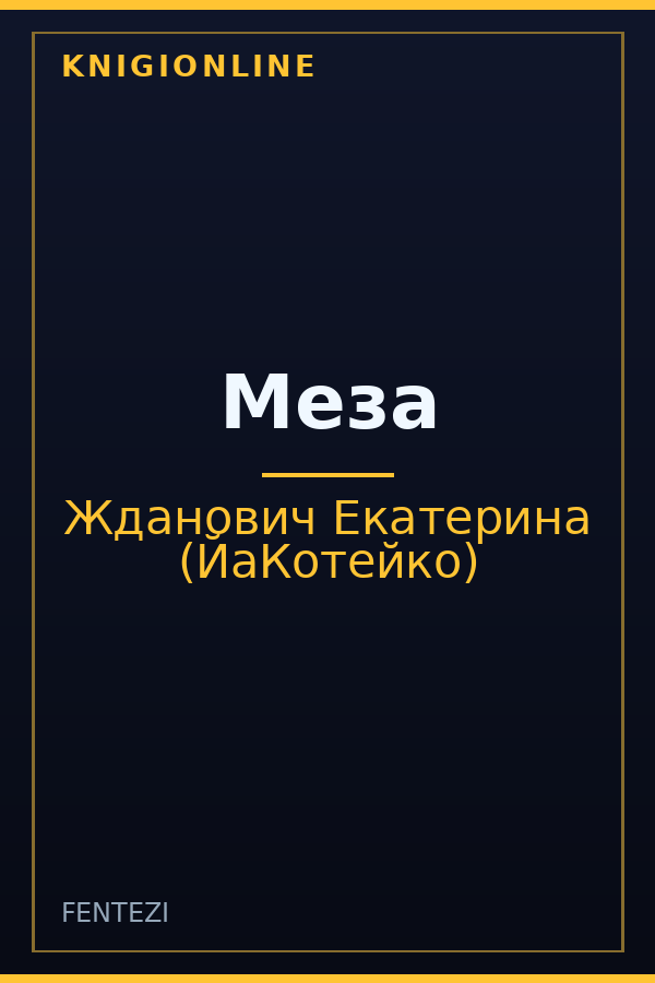 Обложка книги Меза
