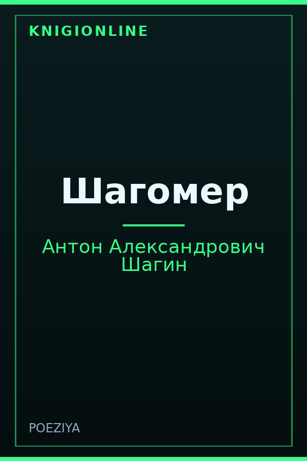 Обложка книги Шагомер