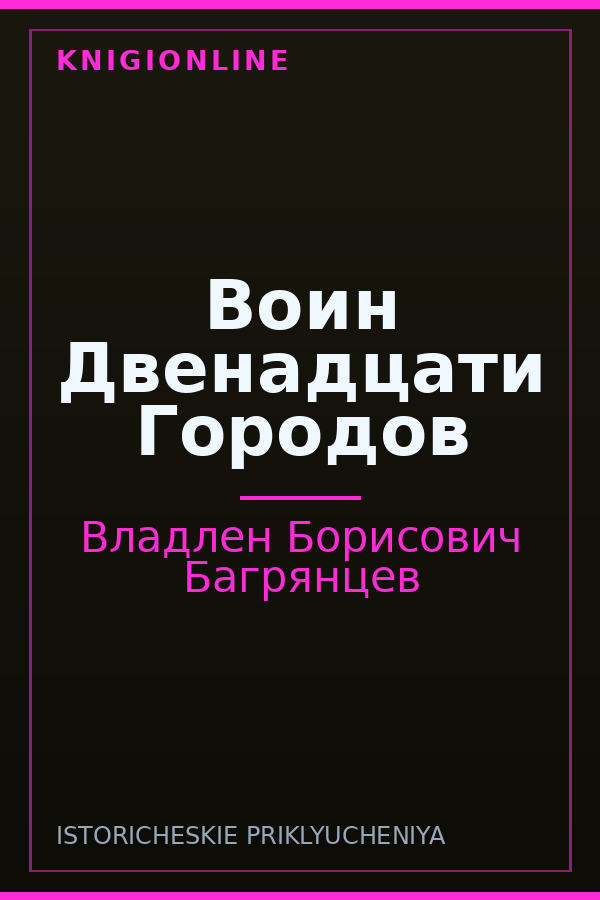 Обложка книги Воин Двенадцати Городов