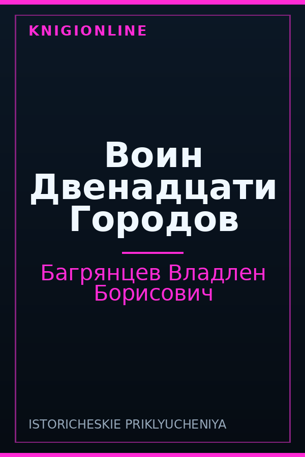 Обложка книги Воин Двенадцати Городов