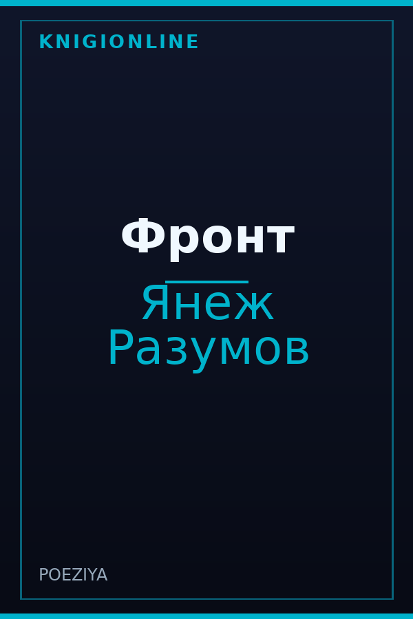 Обложка книги Фронт