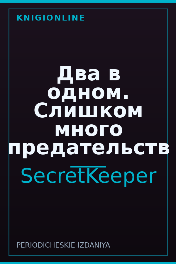 Обложка книги Два в одном. Слишком много предательств