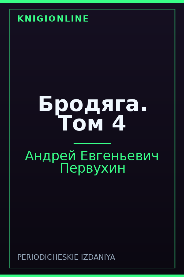 Обложка книги Бродяга. Том 4
