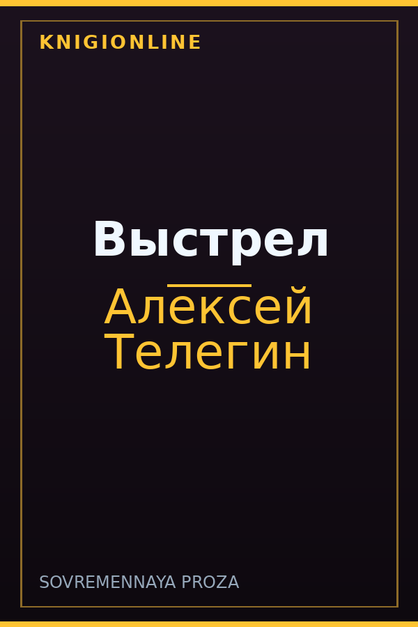 Обложка книги Выстрел
