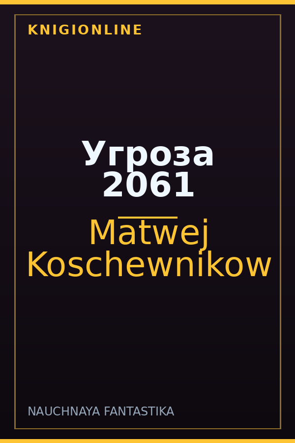 Обложка книги Угроза 2061