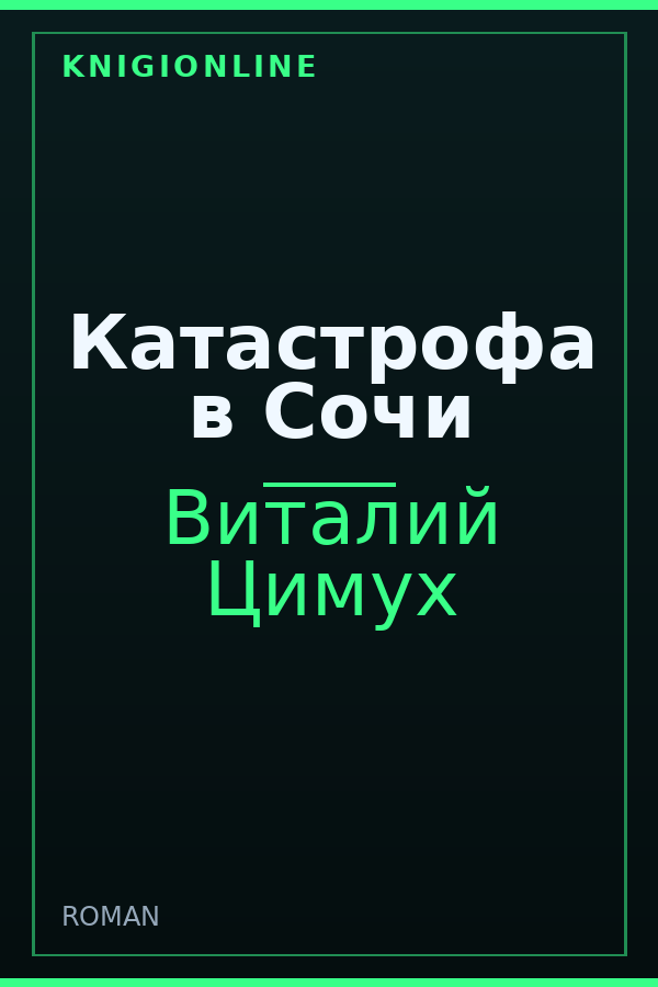 Обложка книги Катастрофа в Сочи