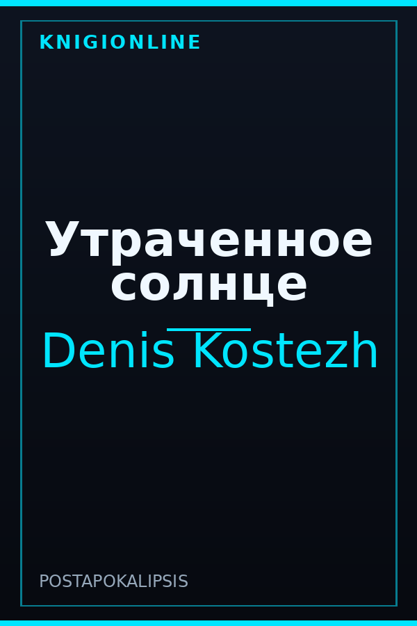 Обложка книги Утраченное солнце