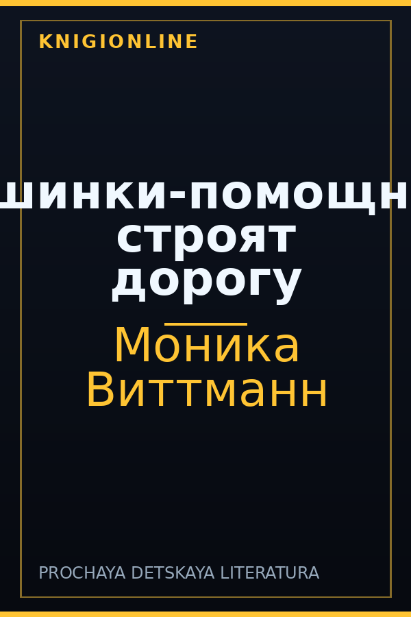 Обложка книги Машинки-помощники строят дорогу