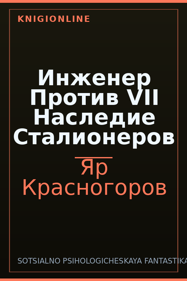 Обложка книги Инженер Против VII Наследие Сталионеров