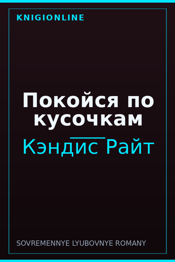 Обложка книги Покойся по кусочкам