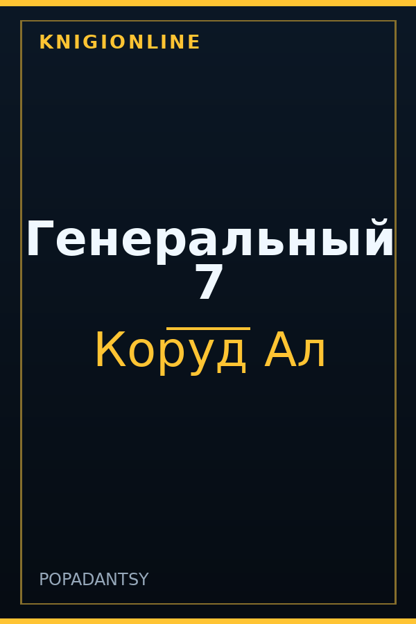 Обложка книги Генеральный 7