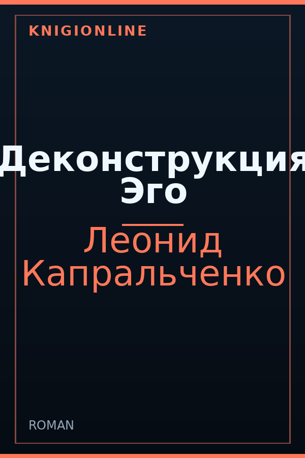 Обложка книги Деконструкция Эго