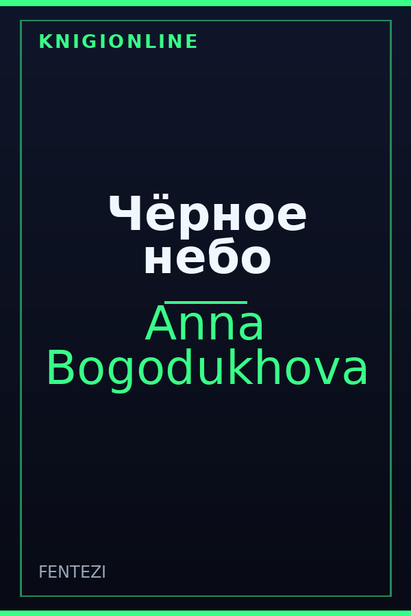 Обложка книги Чёрное небо
