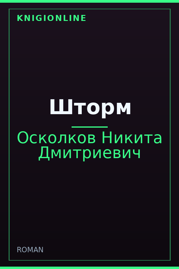 Обложка книги Шторм
