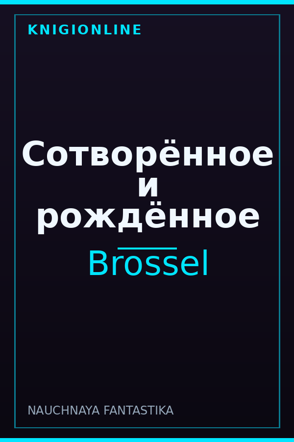 Обложка книги Сотворённое и рождённое