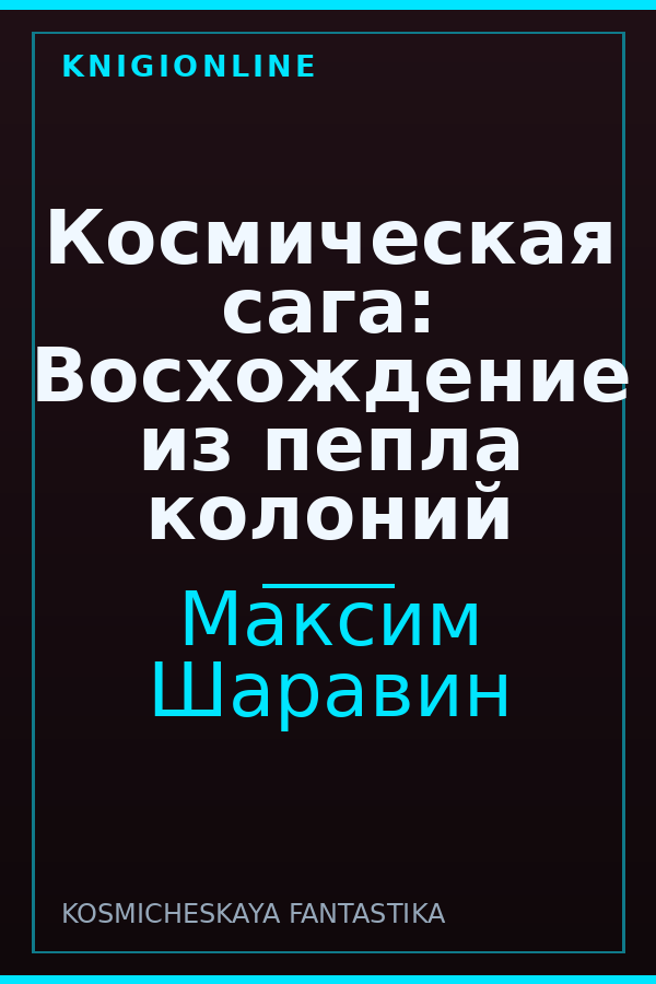 Обложка книги Космическая сага: Восхождение из пепла колоний