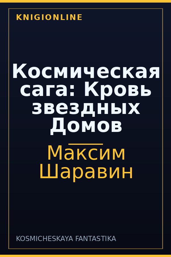 Обложка книги Космическая сага: Кровь звездных Домов