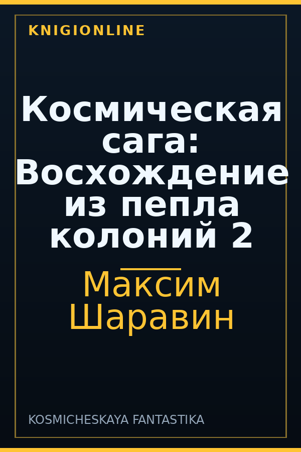 Обложка книги Космическая сага: Восхождение из пепла колоний 2