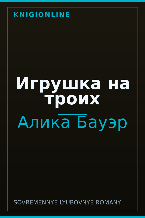 Обложка книги Игрушка на троих