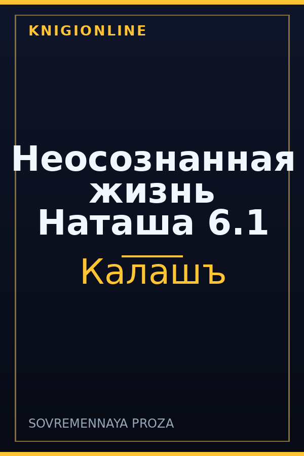 Обложка книги Неосознанная жизнь Наташа 6.1