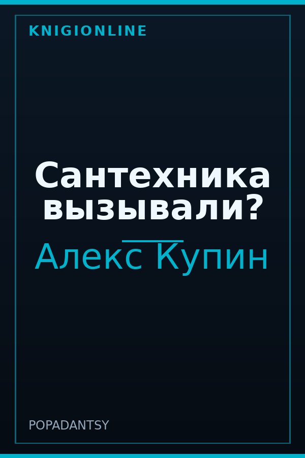 Обложка книги Сантехника вызывали?