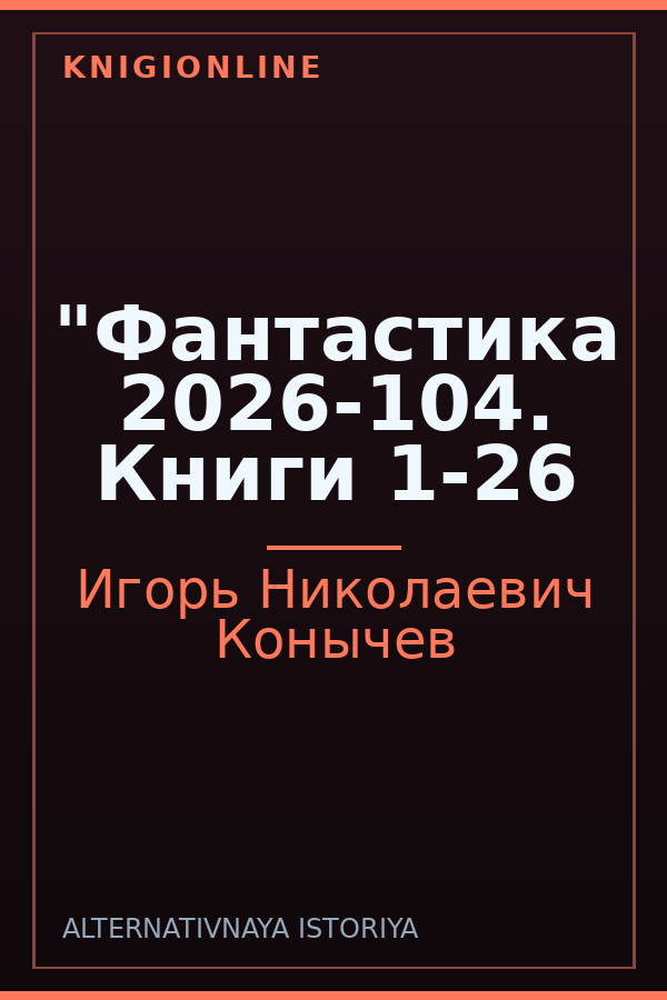 Обложка книги "Фантастика 2026-104. Книги 1-26