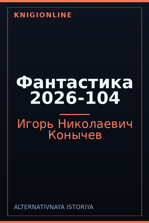 Обложка книги Фантастика 2026-104