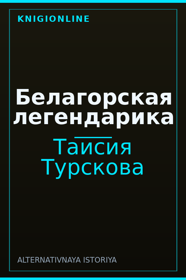 Обложка книги Белагорская легендарика