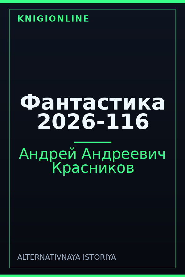 Обложка книги Фантастика 2026-116