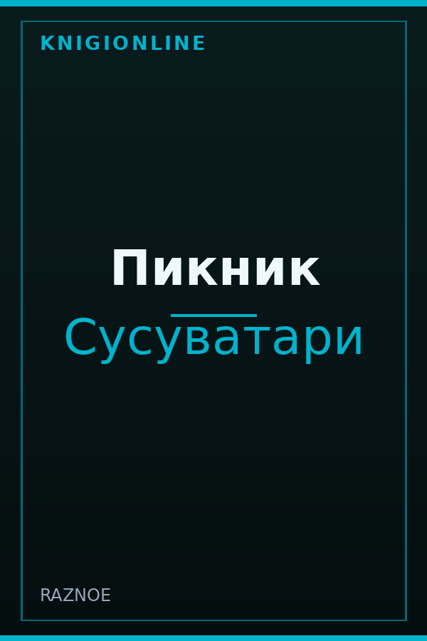 Обложка книги Пикник