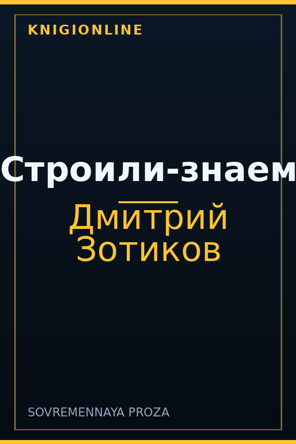 Обложка книги Строили-знаем