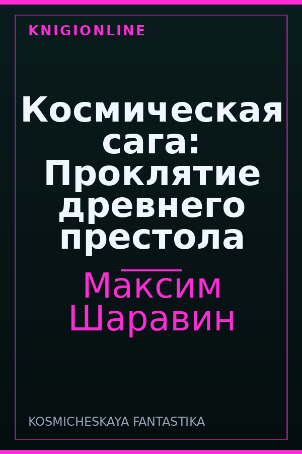 Обложка книги Космическая сага: Проклятие древнего престола