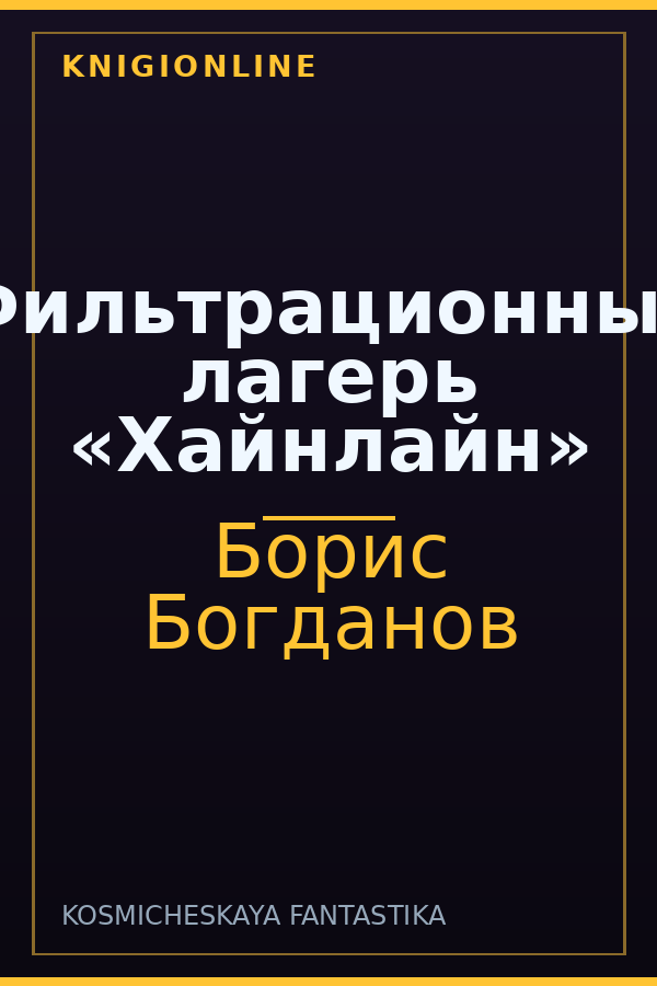 Обложка книги Фильтрационный лагерь «Хайнлайн»