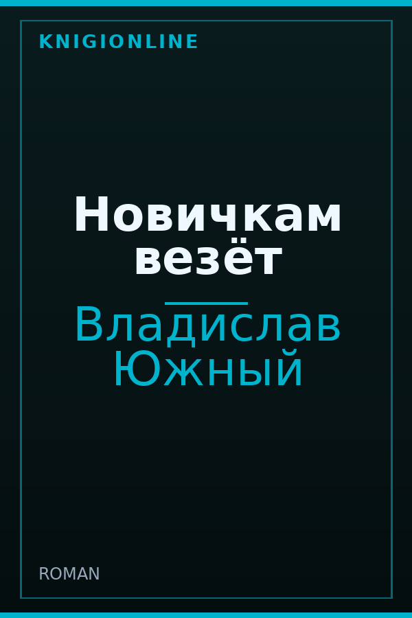 Обложка книги Новичкам везёт