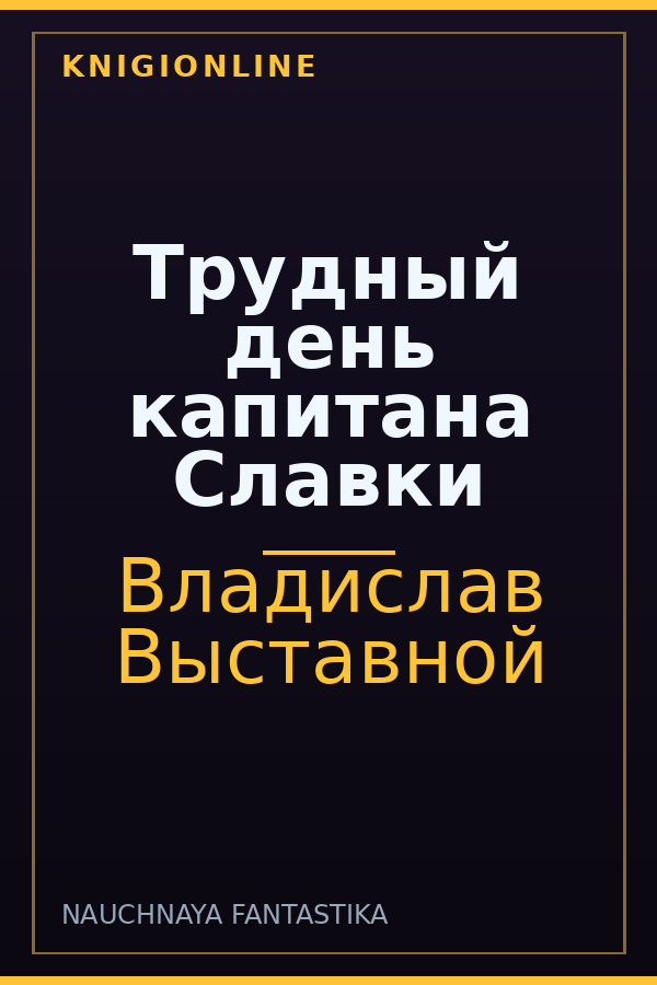 Обложка книги Трудный день капитана Славки