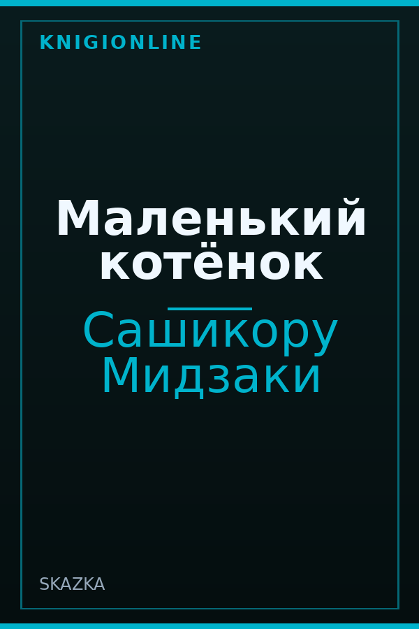 Обложка книги Маленький котёнок