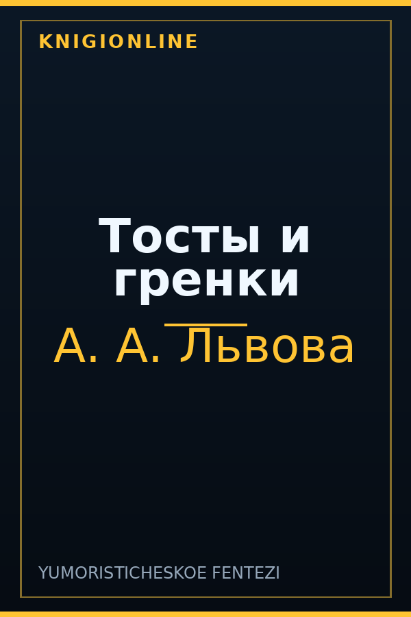 Обложка книги Тосты и гренки